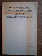 De vervolmaking maatschappij volgens klassieke economen, Ophalen of Verzenden