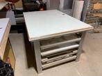 Aluminium werktafel met HPL blad - 145x100x81 cm, Ophalen, Gebruikt, 120 tot 170 cm