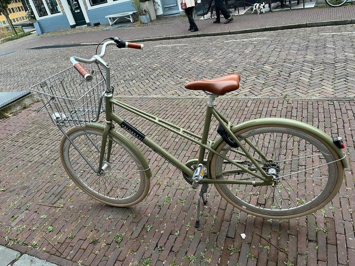 Veloretti Damesfiets met Mand, Fietsen en Brommers, Fietsen | Dames | Damesfietsen, Gebruikt, Overige merken, Versnellingen, 53 tot 56 cm