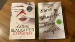 Karin Slaughter - Gespleten & Mooie meisjes, Boeken, Karin Slaughter, Ophalen of Verzenden, Zo goed als nieuw, Nederland