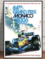 Monaco 2006 Grand Prix Poster / 60x90cm F1 Formule 1 Racen, Ophalen of Verzenden, Nieuw, Rechthoekig Staand, Sport