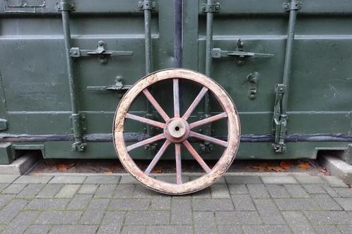 Kruiwagenwiel in een goede originele staat, KIJK NU! ø70, Antiek en Kunst, Curiosa en Brocante, Ophalen of Verzenden