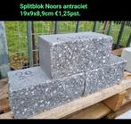 Splitblok Noors antraciet 19x9x8,9 stapelblokken s-partij, Blok, Nieuw, Ophalen of Verzenden, Minder dan 25 cm
