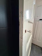 Houten paneeldeur jaren 50 - Gebruikt, Doe-het-zelf en Verbouw, Deuren en Horren, Ophalen, Gebruikt, Minder dan 80 cm, Binnendeur