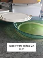 Tupperware schaal groen 2,4 liter, Huis en Inrichting, Keuken | Tupperware, Ophalen of Verzenden, Nieuw, Groen, Schaal