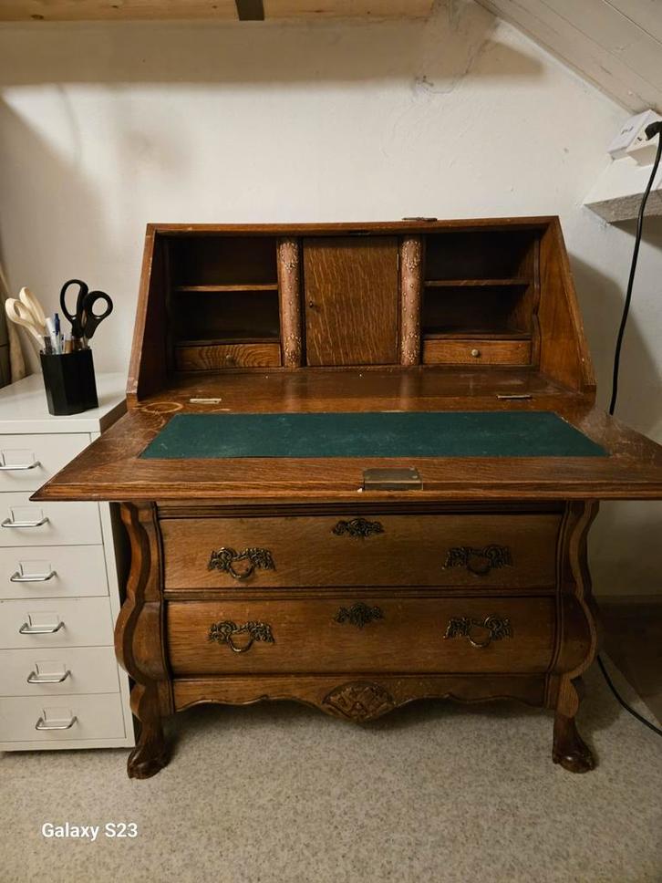 Secretaire klassieker, Huis en Inrichting, Kasten | Secretaires, Gebruikt, Ophalen of Verzenden