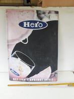 HERO blikken reclamebord, Verzamelen, Ophalen of Verzenden, Gebruikt, Reclamebord