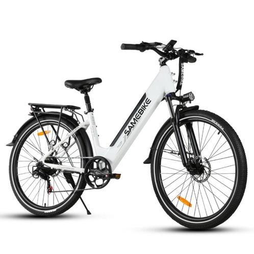 Samebike RS-A01 Pro elektrische fiets wit 500W 36V 15Ah, Sport en Fitness, Overige Sport en Fitness, Nieuw, Verzenden