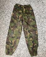 Gore-tex militaire DPM camoflage  regenbroek Maat L (ruim), Ophalen of Verzenden, Landmacht, Nederland, Kleding of Schoenen