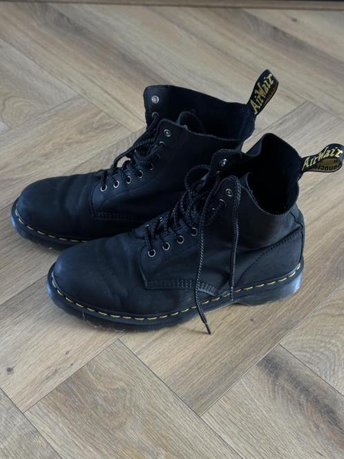 Dr. Martens 1460 Crazy Horse Nubuck, Kleding | Heren, Schoenen, Gedragen, Boots, Zwart, Ophalen of Verzenden