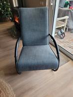 Fauteuil petrol kleur, Huis en Inrichting, Fauteuils, Ophalen, Zo goed als nieuw, 75 tot 100 cm, 50 tot 75 cm