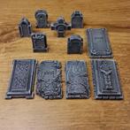 Grafzerken Set Staand 6 stuks + Liggend 5 stuks Wargames, Verzenden, NL, Scenery en Zo, Info@sceneryenzo.nl