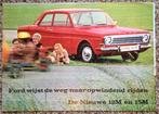 Folder Ford 12M en 15M (P6) uit 1969 in nette staat, Ophalen of Verzenden, Gelezen, Ford