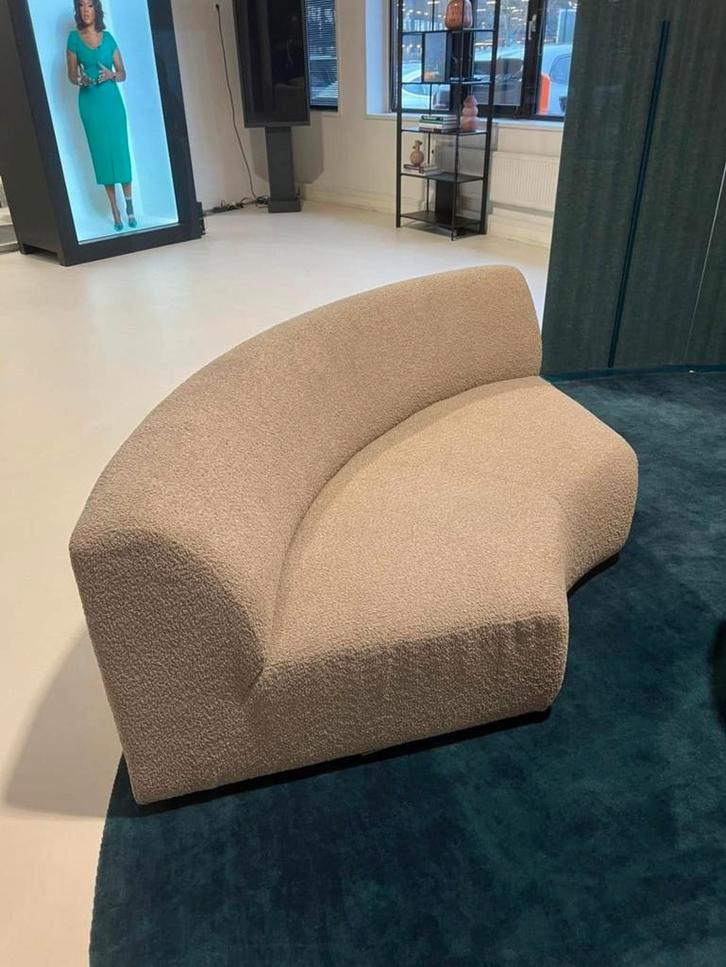 ZAGN! HKLIVING JAX zitbank met industriële salontafel, Huis en Inrichting, Banken | Sofa's en Chaises Longues, Zo goed als nieuw