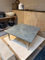 Granieten Salontafel - Verde Candeias - 74,5x74,5x33cm, Ophalen, Overige materialen, 50 tot 100 cm, Vierkant