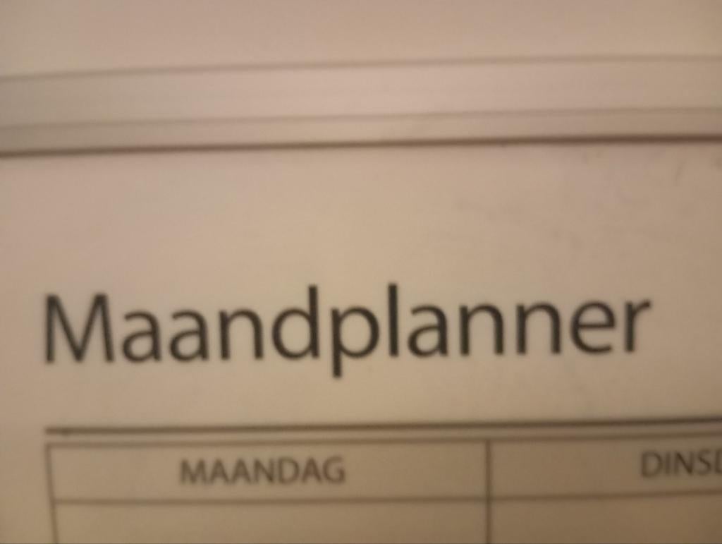 Maandplanner NOBO, Ophalen of Verzenden, Zo goed als nieuw, Overige typen