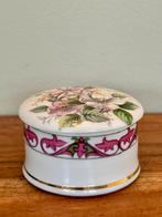 Florence Collectables Fine Bone China floral trinket box, Ophalen of Verzenden