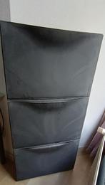 TRONES Schoenenkast/opberger, zwart, Ophalen, Gebruikt