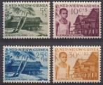 Ned Nieuw Guinea 41/4 ongebruikt Leprazegels 1956, Verzenden, Postfris, Nieuw-Guinea