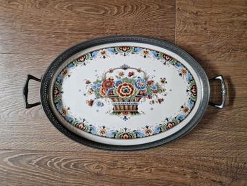 Vintage Dienblad - 50x27 cm - Decoratief beschikbaar voor biedingen