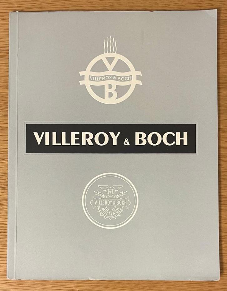 Villeroy & Boch jubileumboekje 200-jarig bestaan, Antiek en Kunst, Antiek | Boeken en Bijbels, Ophalen of Verzenden