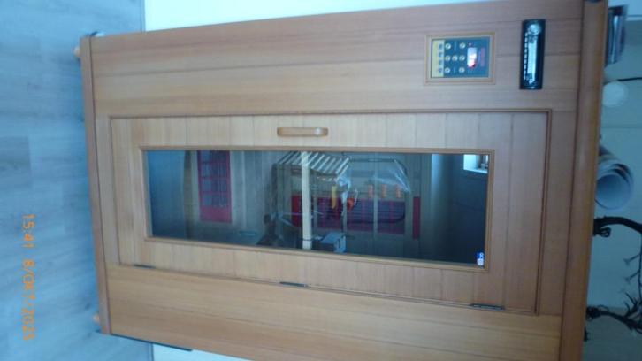 Infrarood cabine  2 persoons, Sport en Fitness, Sauna, Zo goed als nieuw, Complete sauna, Infrarood, Ophalen of Verzenden