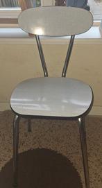 Formica stoelen, Huis en Inrichting, Stoelen, Ophalen, Gebruikt, Vintage, Vier