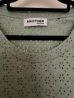 Another Woman Mintgroen Broderie Shirt M, Maat 38/40 (M), Ophalen of Verzenden, Zo goed als nieuw, Korte mouw