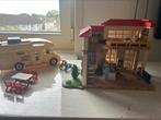 Playmobil zomerhuis 4857 + camper 3647, Kinderen en Baby's, Speelgoed | Playmobil, Ophalen, Zo goed als nieuw, Complete set