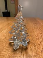 Vintage Kerstboom 14,5 cm hoog kristal of glas jaren ‘60, Ophalen of Verzenden, Zo goed als nieuw