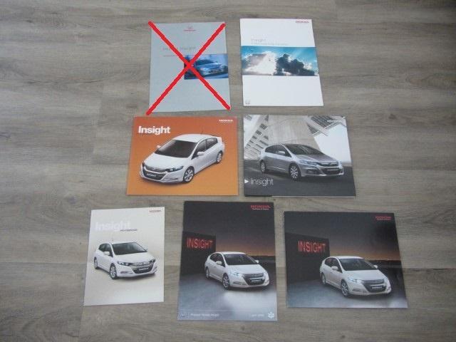 Honda Insight Folders, Boeken, Auto's | Folders en Tijdschriften, Zo goed als nieuw, Honda, Ophalen of Verzenden