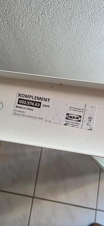 Ikea komplement schoenenlade voor pax kast - afbeelding 3