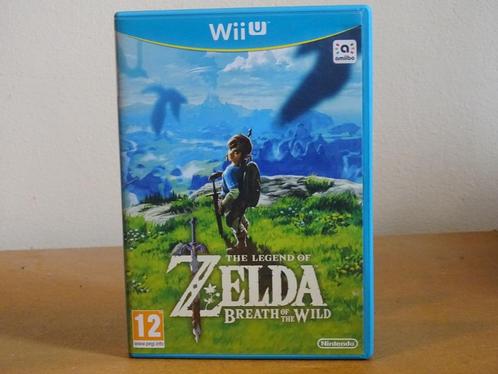 The Legend of Zelda Breath of the Wild Wii U, Spelcomputers en Games, Games | Nintendo Wii U, Zo goed als nieuw, Avontuur en Actie