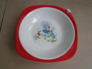 oud Walt Disney papbordje/ warmhoudbordje, kunststof jaren70 beschikbaar voor biedingen