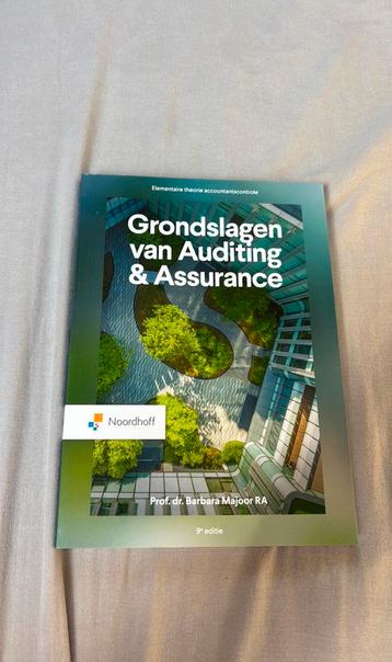 Grondslagen Auditing & Assurance Barbara Majoor NIEUW beschikbaar voor biedingen
