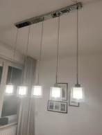 Hanglamp Dion Transparant, Ophalen, Metaal, 75 cm of meer