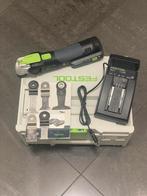 Festool VECTURO OSC 18 Plus 18V Li-Ion accu oscillerende set, 70 mm of meer, Overige typen, Ophalen of Verzenden, Zo goed als nieuw