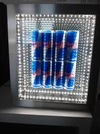 Red bull, Ophalen, Lichtbak of (neon) lamp