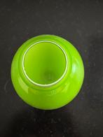 Groene vaas van glas, Antiek en Kunst, Verzenden
