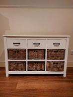 Witte ladekast Valerie, Ophalen, 50 tot 100 cm, Zo goed als nieuw, Minder dan 100 cm