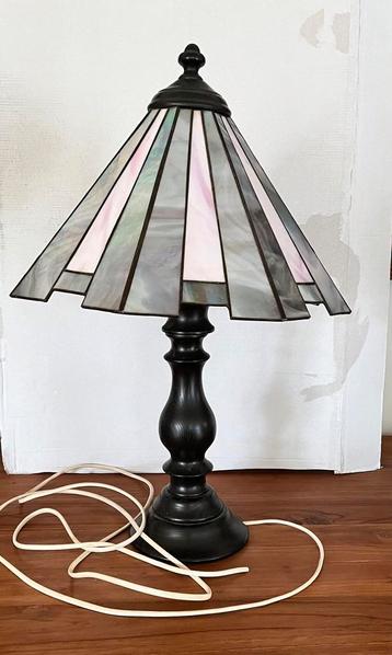 Vintage Glas-In-Lood lamp 