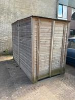 Lutrabox schuur berging voor motor / bakfiets / fietsen, Ophalen, Gebruikt, Hout