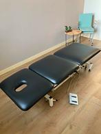 Elektrische massagetafel met voetbediening, Ophalen, Zo goed als nieuw, Massagetafel