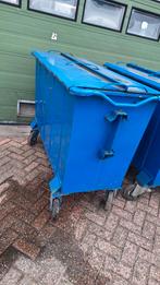 afvalcontainer papiercontainer staal 800 L 1.000 L, Ophalen, Gebruikt, Industriepark 2a 9351PA leek, 40 liter of meer