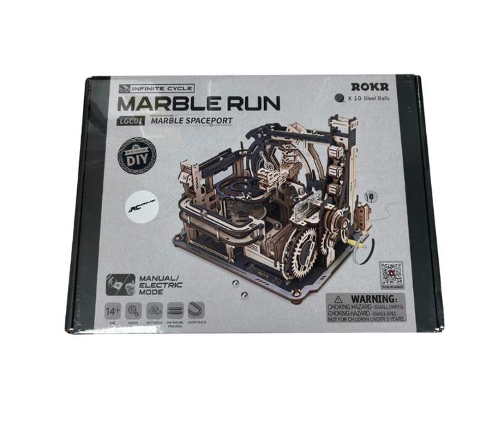 Robotime Marble Spaceport, Hobby en Vrije tijd, Knutselen, Nieuw, Gereedschap of Toebehoren, Ophalen of Verzenden