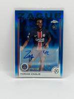 Yoram Zague - Topps Chrome - RC auto /150 - Paris St Germain, Ophalen of Verzenden, Zo goed als nieuw, Buitenlandse clubs, Poster, Plaatje of Sticker