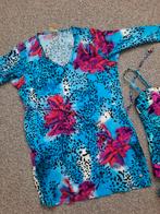 Schiesser tankini met bijpassend jurkje mt 38 en 40, Ophalen, Zo goed als nieuw, Overige typen