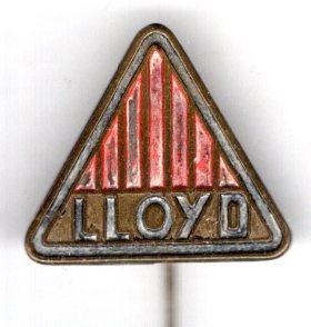 Lloyd zilverkleurig auto speldje ( B_222 ), Verzamelen, Speldjes, Pins en Buttons, Zo goed als nieuw, Speldje of Pin, Transport