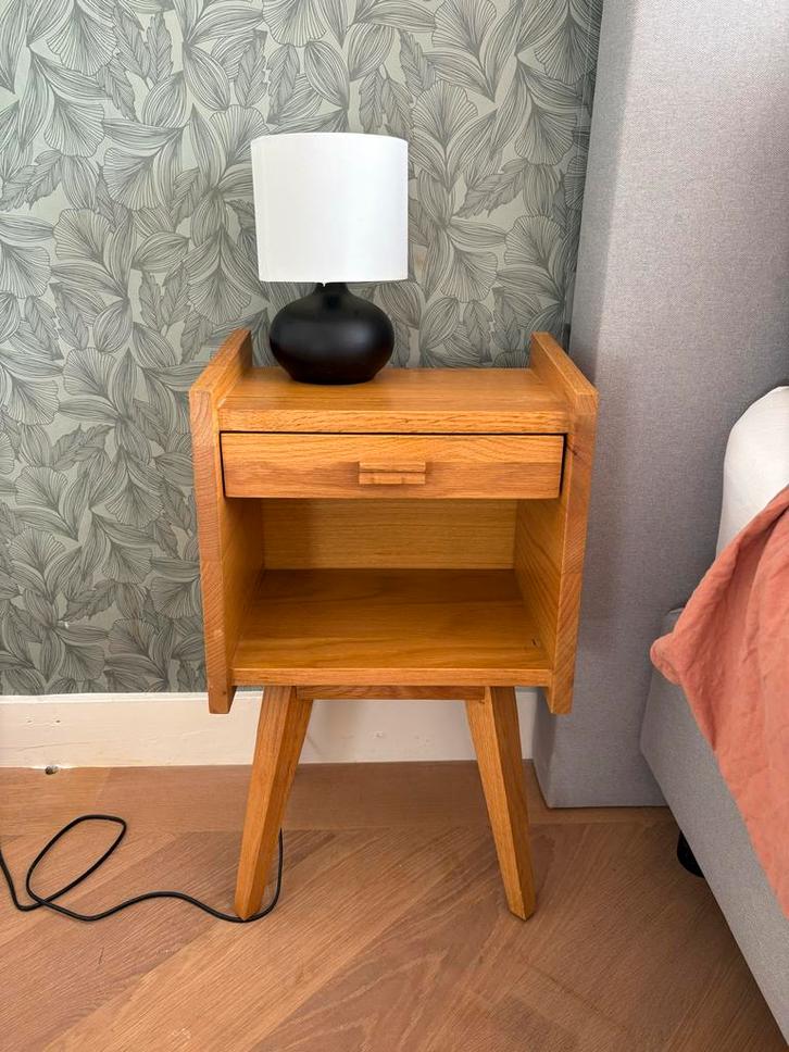 2 La Redoute Nachtkastjes, Huis en Inrichting, Slaapkamer | Nachtkastjes, Zo goed als nieuw, 55 tot 70 cm, Minder dan 45 cm, Hout
