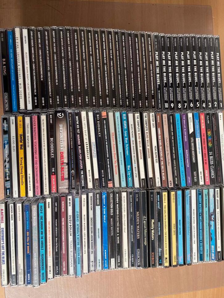 Blues CD Collectie, Cd's en Dvd's, Cd's | Jazz en Blues, Gebruikt, Blues, 1980 tot heden, Boxset, Ophalen